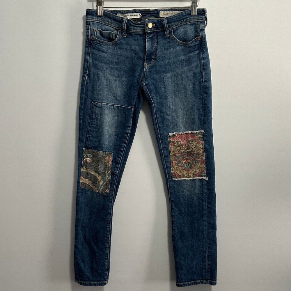 Anthropologie Pilcro Letterpress Slim Boyfriend Jeans Sz‎ 25